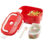 VonShef-Electric-Heated-Portable-Food-Warmer-Lunch-Bento-Box-Red-Compact-40W-15L-0